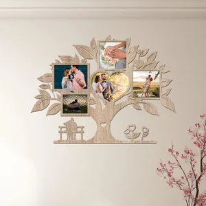 Dřevěný fotorámeček Zamilovaných na více fotografií