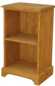 Dřevěný noční stolek s poličkou Unis 00135