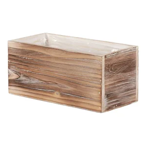 Dřevěný obal na květiny AB2207 NAT-L