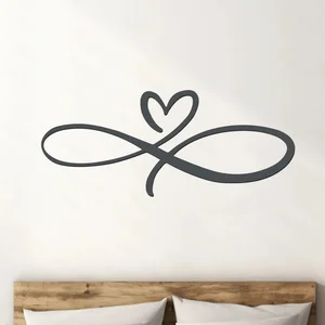 Dřevěný obraz Nekonečná láska 60x25 cm