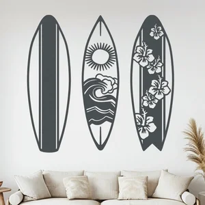 Dřevěný obraz SURF ALOHA