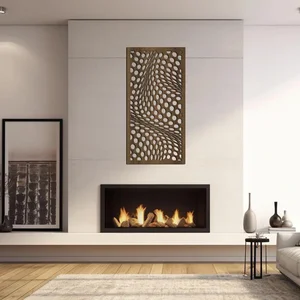 Dřevěný panel WAVES Ořech 50x95 cm