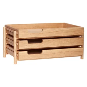 Dřevěný pořadač na dokumenty Note od Hübsch