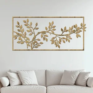 Dřevěný strom života 60x27 cm Dub zlatý