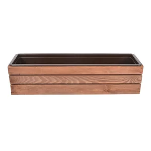 Dřevěný truhlík 61 cm Modern od Rojaplast