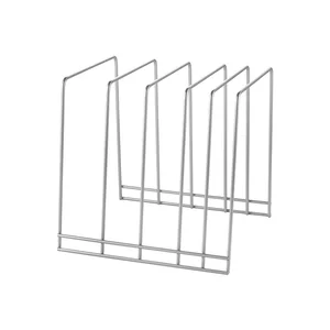 Držák na pokličky Nevada – nerezová ocel (Metaltex)