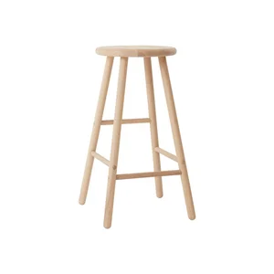 Dubová barová stolička – světlý přírodní odstín, výška sedáku 65 cm, Moto – OYOY Living Design