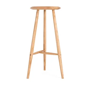 Dubová barová židle Blanc 75 cm