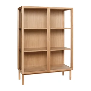 Dubová vitrína Panorama 100x140 cm Hübsch