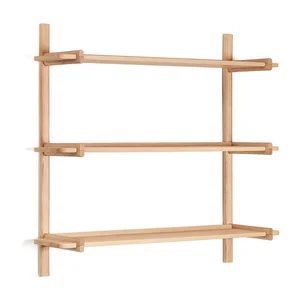Dubový modulární policový systém Sitra 110x98 cm