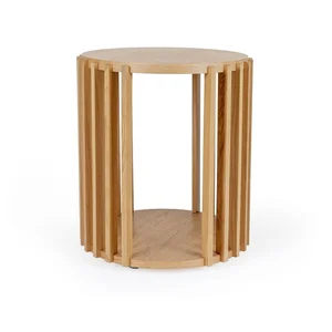 Dubový odkládací stolek Woodman Drum 53 cm