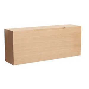 Dubový výklopný závěsný botník Hübsch Collect