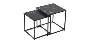 DUETTA - sada dvou konferenčních stolků, černé