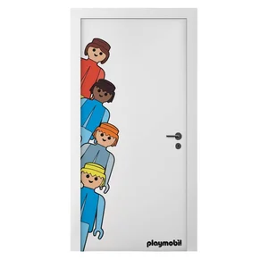 Dveřní samolepka Puerta Playmobil 45×100 cm