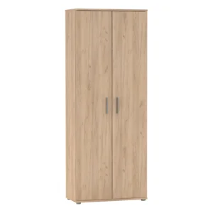 Dvoudveřová policová skříň dub artisan