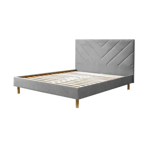 Dvoupatrová postel Romane 180x200 cm s čalouněním a roštem