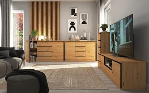 DYMAS Obývací pokoj dub artisan