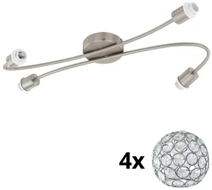 Eglo LED Bodové Svítidlo MY CHOICE 4xE14 4W Chrom