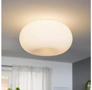 Eglo OPTICA 86812 - Moderní stropní svítidlo s opálovým sklem