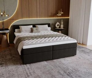 Elegantní čalouněná postel 160x200 SUVI 2 s úložným prostorem