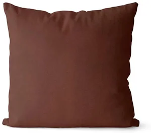 Elegantní čokoládově tmavý povlak na polštář Full 40x40 cm