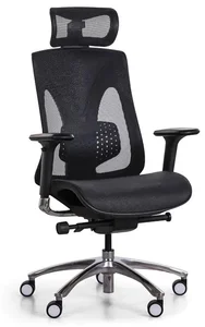 Elegantní Kancelářská Židle COMFORTE II v Černém Provedení