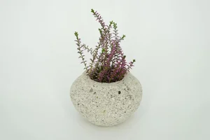 Elegantní keramický květináč bez voděodolného potahu