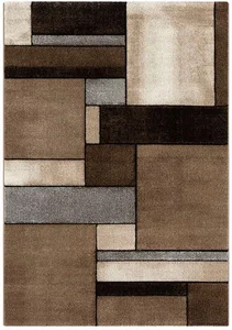 Elegantní koberec BRILLIANCE 661/71, 120x170 cm, hnědá a pestré tóny