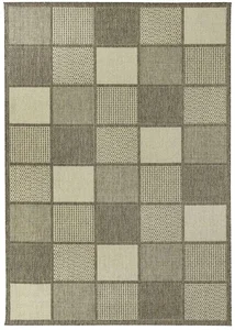 Elegantní kusový koberec SISALO v rozměru 40x60 cm, Přírodní tóny hnědé a vícebarevné