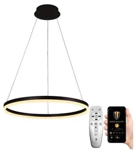 Elegantní LED Stmívatelné závěsné svítidlo s dálkovým ovládáním a smart funkcemi