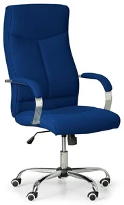 Elegantní modrá kancelářská židle LUGO TEX