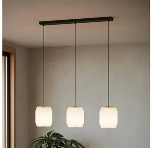 Elegantní závěsný lustr Eglo BELGRAVE pro 3 žárovky E27, 40W, 230V