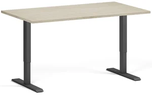 Elektricky nastavitelný pracovní stůl 140x80 cm s dvojitým pohonem