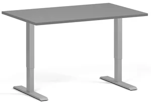 Elektricky nastaviteľný stol 120x80 cm s dvoma motormi