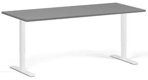 Elektricky výškově nastavitelý stůl 180x80 cm s dvojitým motorem