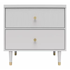 Elizabeth – světle šedý noční stolek