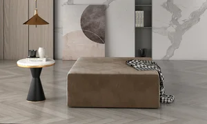 ELTAP Kelim taburet Světle hnědý Monolith 09