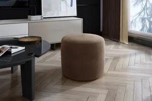 ELTAP Linsy Kulatý taburet Temně zelený Monolith 37