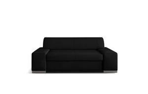 ELTAP Porto Černá pohovka Velvet 190x66