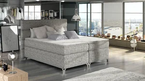 ELTAP Postel Amadeo Boxspring Červená 140x200
