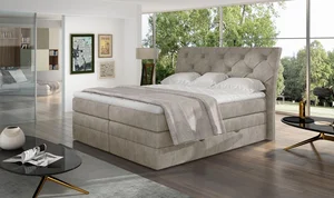 ELTAP Postel boxspring Mirabel 140x200 černá