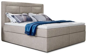 ELTAP Postel Vivre s úložnými boxy 160x200 cm tmavě hnědá
