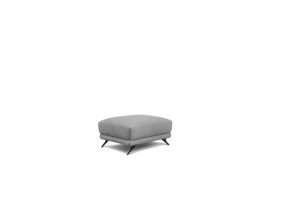 ELTAP Puf s vysokými nohami šedý Poco 7