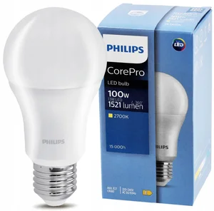 Energeticky úsporná LED žárovka Philips CorePro E27 - 13W - teplá bílá - 1521 lm