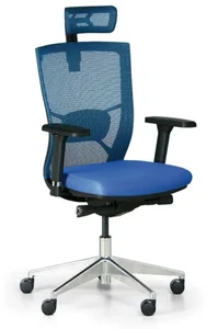 Ergonomická kancelářská židle DESIGNO modrá