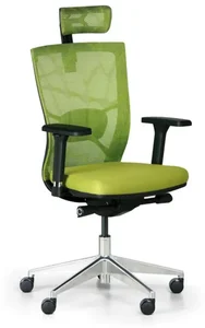 Ergonomická kancelářská židle DESIGNO v zelené barvě