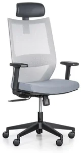 Ergonomická kancelářská židle LETTY šedá