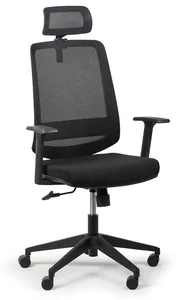 Ergonomická kancelářská židle RICH černá