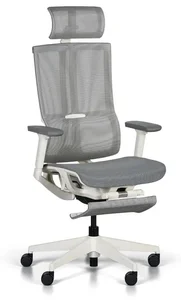 Ergonomická kancelářská židle ROGER šedá
