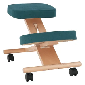 Ergonomická klekačka petrolejová / buk, FLONET